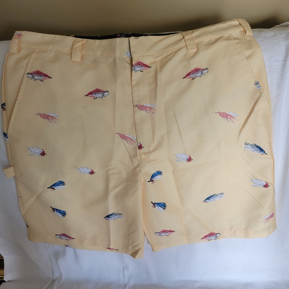 Bermuda Styles Fishing Lure Swim Trunks